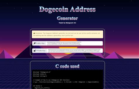 dogecoin20 contract address|how to get dogecoin address.